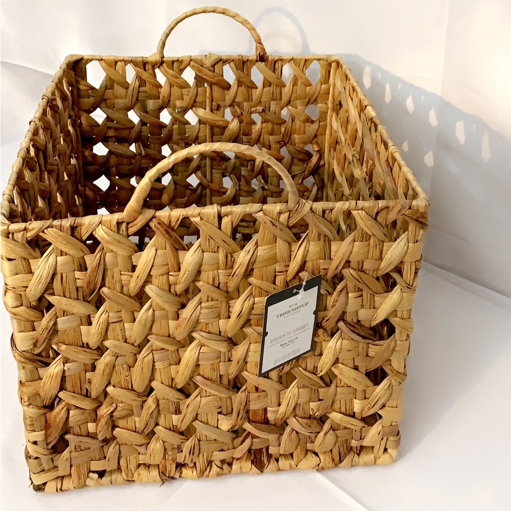 Hand woven basket